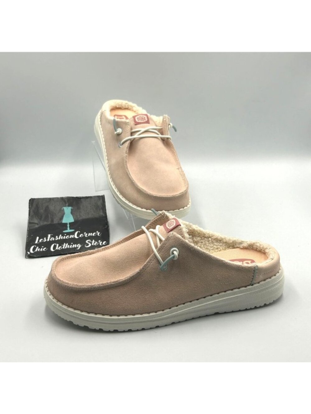 Hey Dude Women's Blush Pink Wendy Slip Warmth Slip-On Shoes Size 7 3564 - Picture 9 of 16